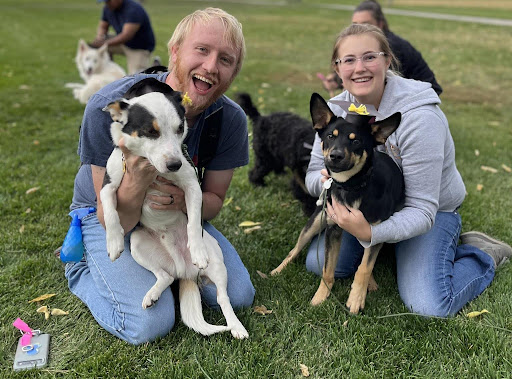 Tyler A. with Dogs